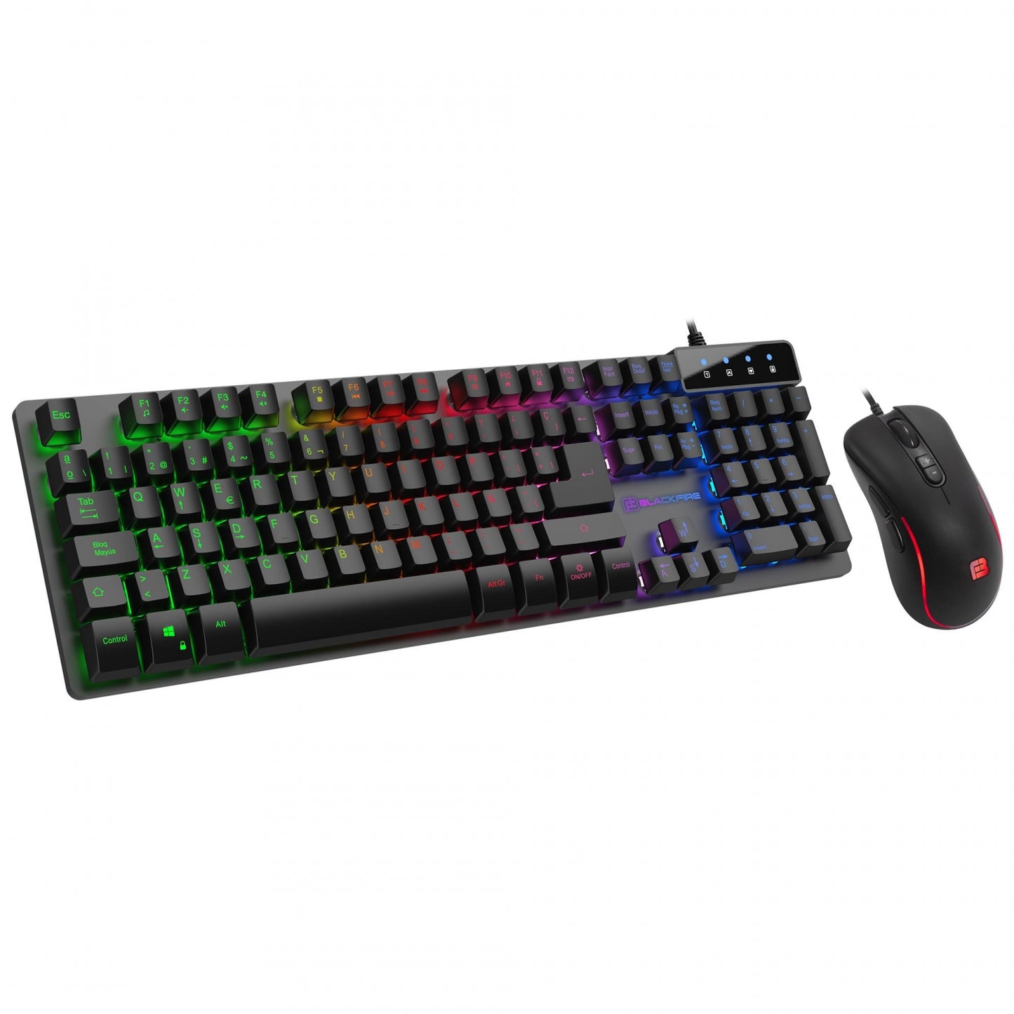Teclado + Ratón Gaming BLACKFIRE BFX-250