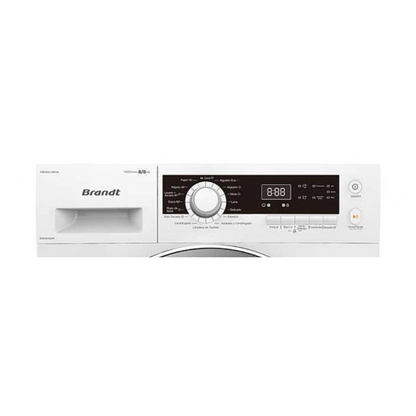 Lavasecadora 8kg/6kg Brandt Clase A modelo BWD864QWP