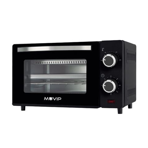 Horno de sobremesa inox/negro 650W Muvip