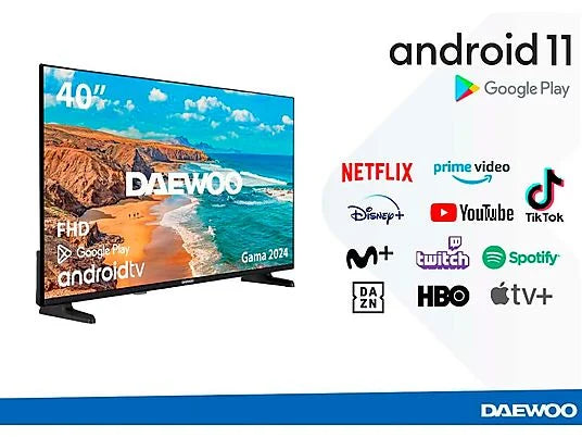 Televisión Smart TV HD 40" 40DM62FA Daewoo