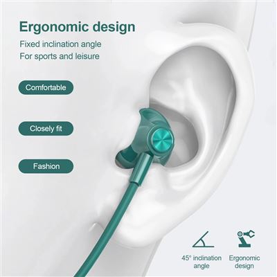 Auriculares deportivos Lenovo Green/black