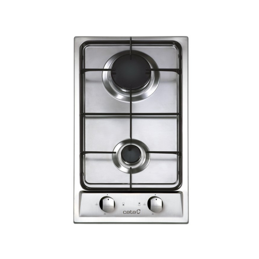 Placa gas 2 fuegos CATA modelo GI 3002 X